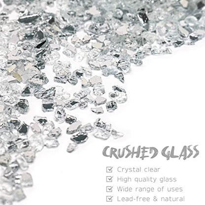 Mirror Crushed Glass for Resin Art & Crafts