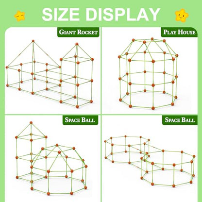 Fort Building Kit for Kids