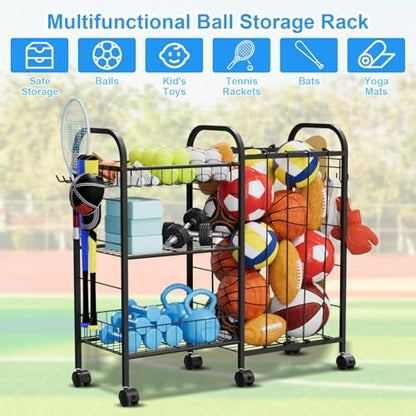 Sports Equipment Storage Rack