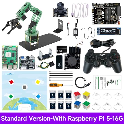 6DOF Robotic Arm for Raspberry Pi5