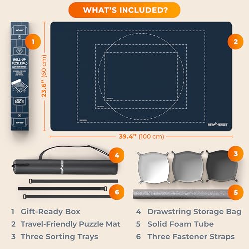 The Original Newverest Jigsaw Puzzle Mat Roll Up