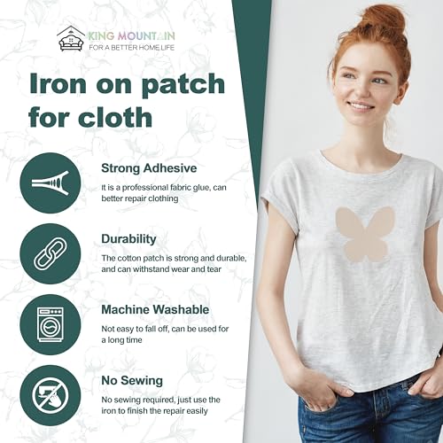 Iron on Patches for Clothes (8 Count)