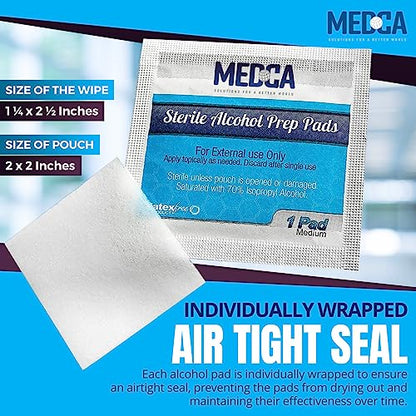 Alcohol Prep Pads (300 Count)