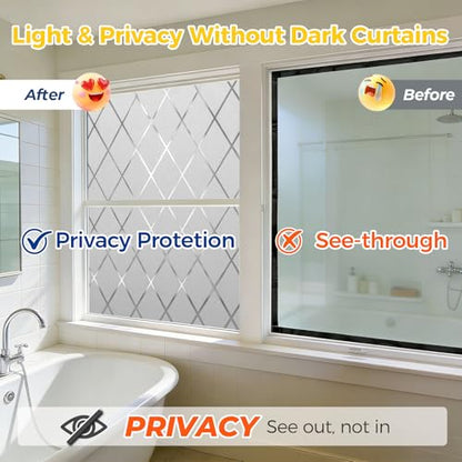 Window Privacy Film Decorative Non