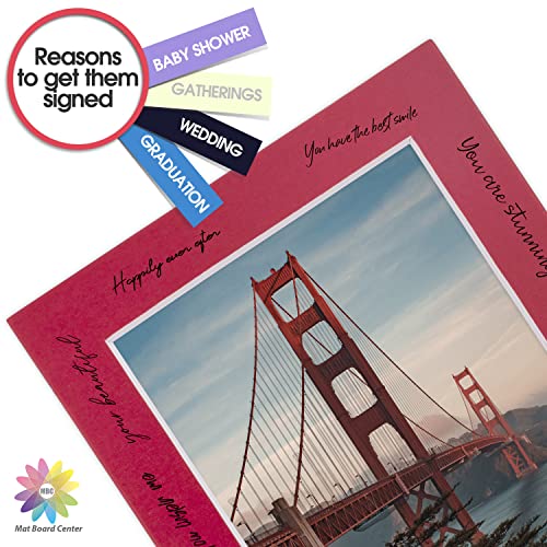 Mat Board Center 10 Pack 5x7 Photo Mats for 4x6 Picture