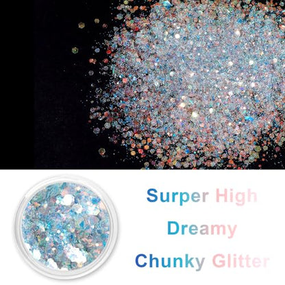 Opal Chunky Glitter