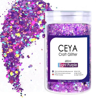 Holographic Chunky Glitter (16 Ounce)