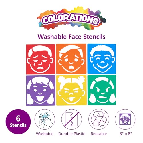 Emotional Stencils Set of 6
