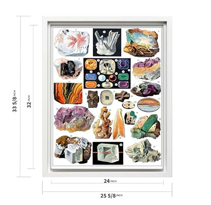 Vintage Geology Canvas