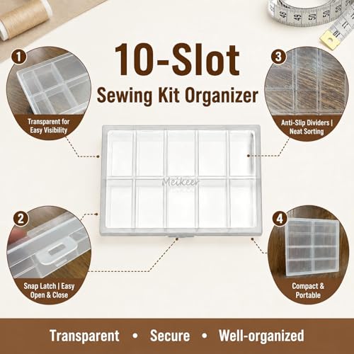150PCS Locking Stitch Markers with Storage Box (150 Count)