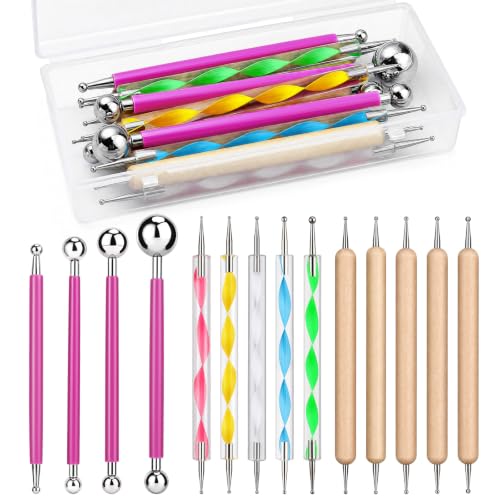 14 PCS Dotting Tools Ball Styluses Dotting Tools for Painting