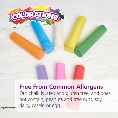 Jumbo Washable Sidewalk Chalk Set (20 Count)