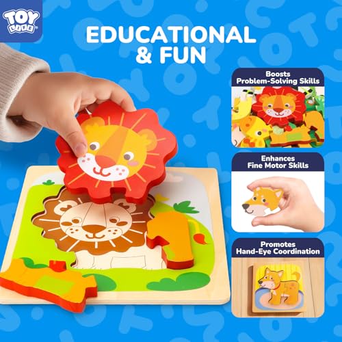 Toddler Puzzles Ages 2 (7 Count)