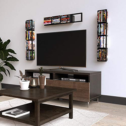 Black Floating Shelves for Wall (3 Count)
