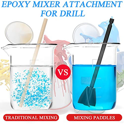 12 Pieces Paint Mixer Drill Attachment