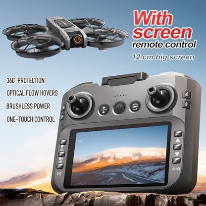 RC Drone With Screen On Controller