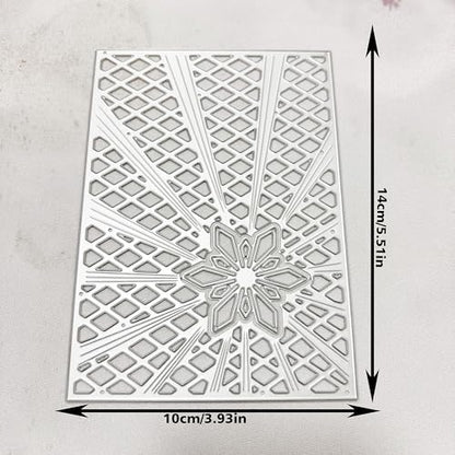 Geometric Cutting Die for Scrapbooking