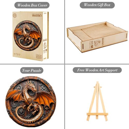 Wooden Puzzles Adults (670 Count)