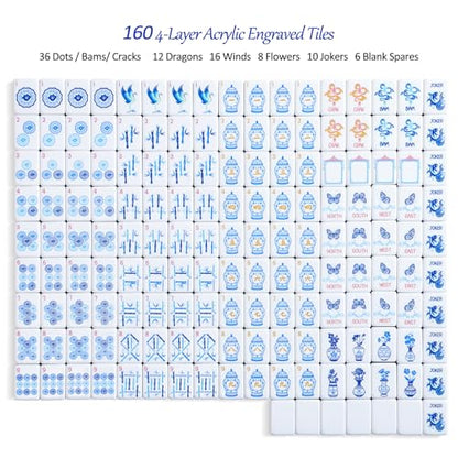 American Mahjong Tile Set