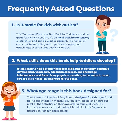 Montessori Busy Book for Toddlers 3