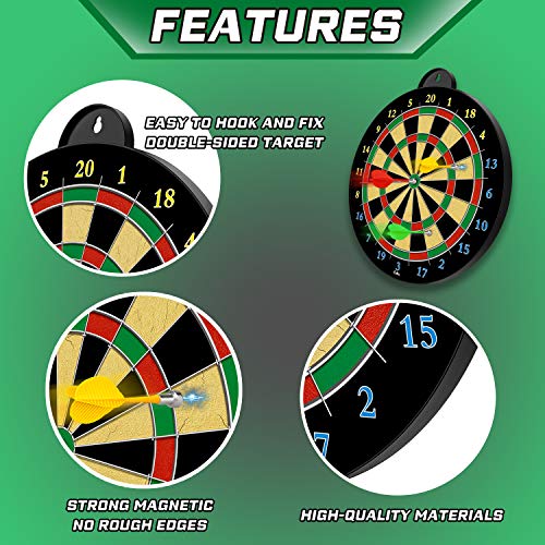 Dart Board 12pcs Magnetic Darts