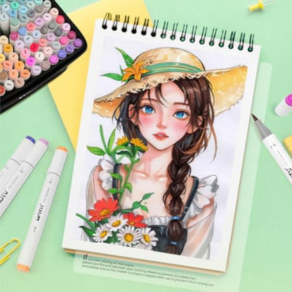 120 Colors Alcohol Markers