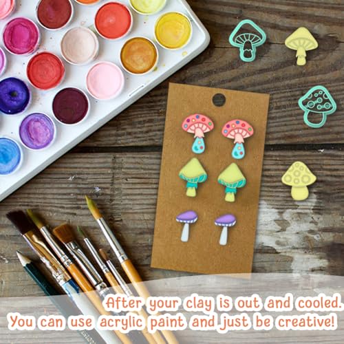 Mushroom Clay Cutters
