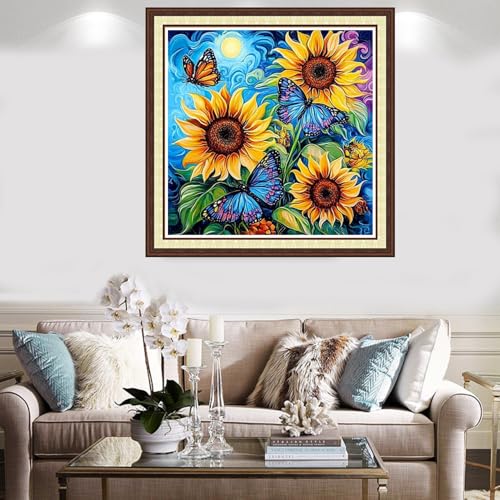 Counted Cross Stitch Kits for Adults Full Range of Cross Stitching Embroidery Unprinted Pattern for Beginners
