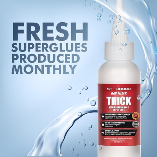 Thick Super Glue Pro Kit (2 Ounce)
