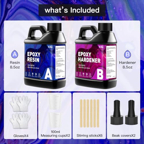 Epoxy Resin Kit 17OZ (17 Ounce)