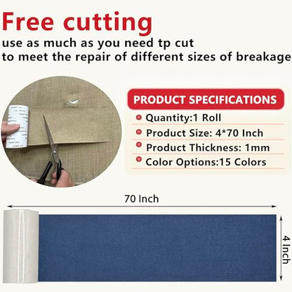 Linen Repair Tape 4x70 Inch Self