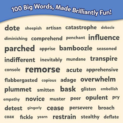 Educational Vocabulary Flash Cards for Kids