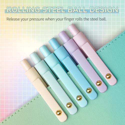 Gel Pens 12 Pcs Fine Point Smooth Writing Pens Cute Pens for Women