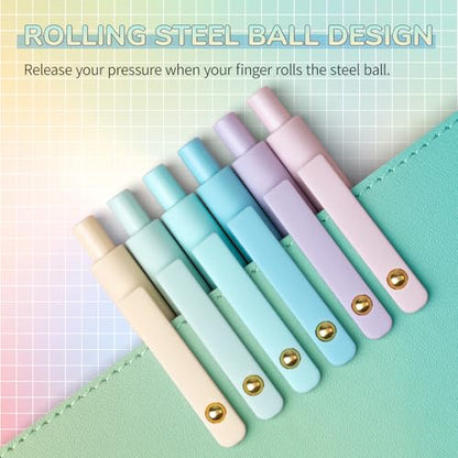 Gel Pens 12 Pcs Fine Point Smooth Writing Pens Cute Pens for Women