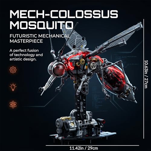 Mechanical Mosquito Building Set for Adults