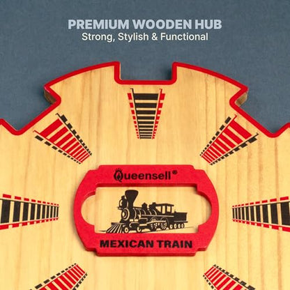 Wooden Mexican Train Hub