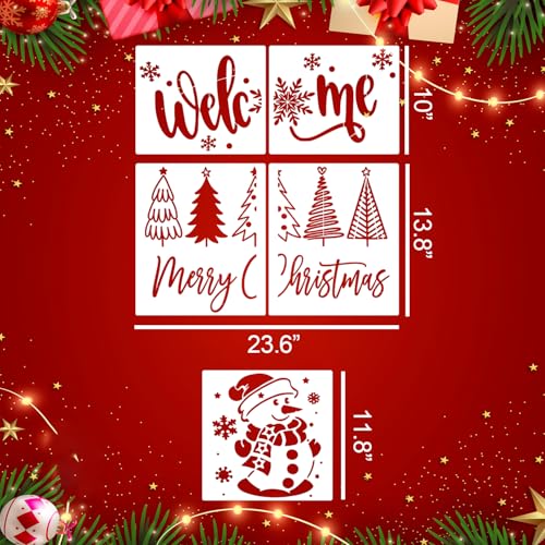 Doormat Stencils (11 Count)