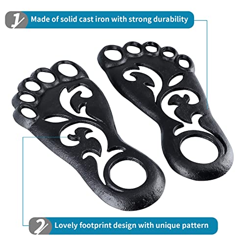 Pair of Footprint Stepping Stone
