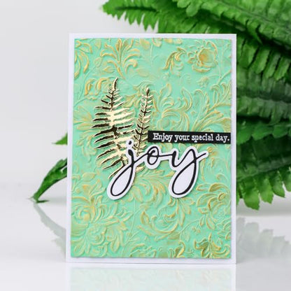 3D Flowers Theme Plastic Embossing Folders Phoenix for DIY Scrapbooking Photo Album Card Paper Craft Decoration for Card Making