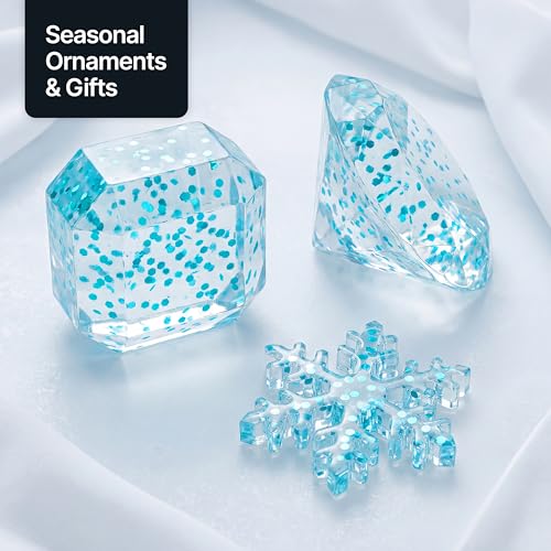 Craft Glitter Baby Blue Iridescent 100g Super Chunky Glitter
