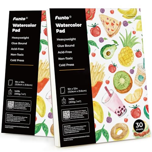 Watercolor Paper Pads (2 Count)