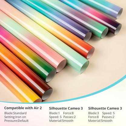 Gradient Heat Transfer Vinyl