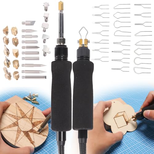 939D VII Pyrography Tool Wood Burning Pen Kit Station 2