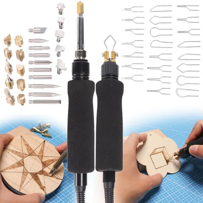 939D VII Pyrography Tool Wood Burning Pen Kit Station 2
