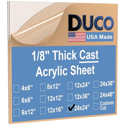 Duco Clear Cast Acrylic Sheets 1