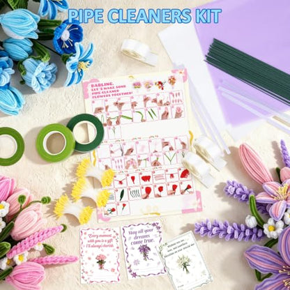 1800 PCS Pipe Cleaners Craft
