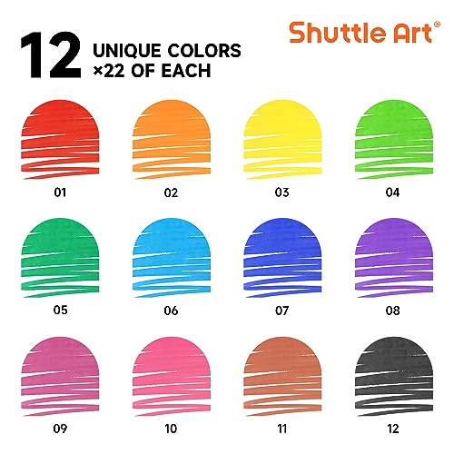 264 Pack Washable Markers (264 Count)