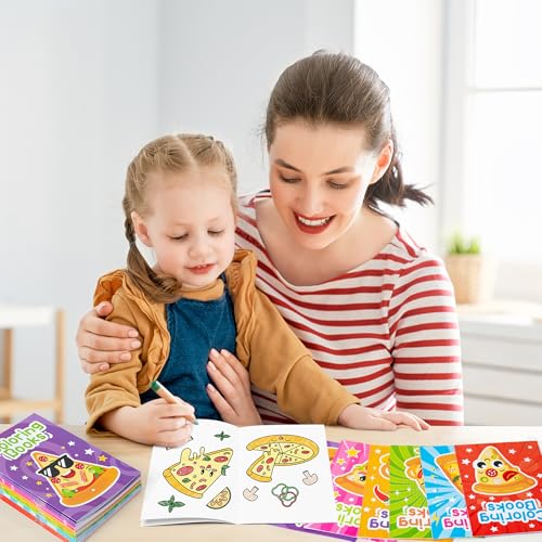 Pizza Coloring Book (24 Count)