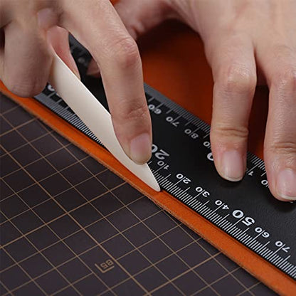 Premium Folder Paper Creaser Set Folding Scoring Burnishing Crafting Scrapbooking Tool for DIY Bookbinding and Paper Crafts