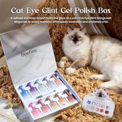 Beetles Cat Eye Gel Nail Polish Set